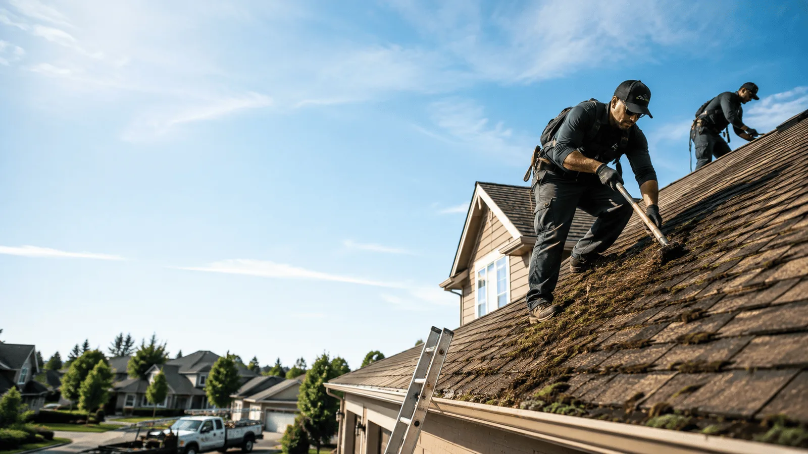 Roof Moss Removal in New Oxford, PA near me